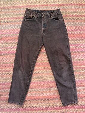 VTG 550 LEVIS DARK BROWN DENIM JEANS